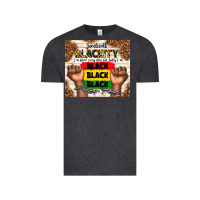 Vintage Black juneteenth blackity black black black Vintage Tee - TumblerDesignByShophia