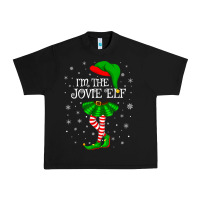 Black matching family group i'm the jovie elf christmas t shirt Urban Heavy Tee - minhPixels