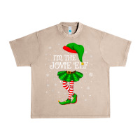 French Oak matching family group i'm the jovie elf christmas t shirt Urban Heavy Tee - minhPixels