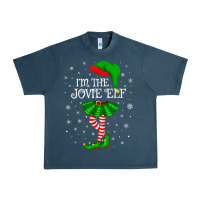 Midnight Navy matching family group i'm the jovie elf christmas t shirt Urban Heavy Tee - minhPixels