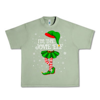 Oil Green matching family group i'm the jovie elf christmas t shirt Urban Heavy Tee - minhPixels