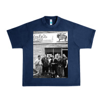 Navy The Sopranos Family Urban Heavy Tee - minhPixels