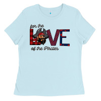 Baby Blue For The Love Of The Pirates Ladies Tee - Bettercallsaul