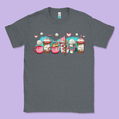 Volleyball Coffee Cups Classic Tee Designed By Jasminsmagicworld