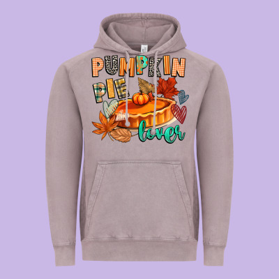Pumpkin Pie Lover Vintage Hoodie Designed By Cowgirlartshop