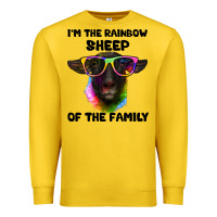 Lemon i'm the rainbow sheep of the family suffolk sheep Premium Sweatshirt - Artiststas