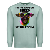 Seafoam i'm the rainbow sheep of the family suffolk sheep Premium Sweatshirt - Artiststas