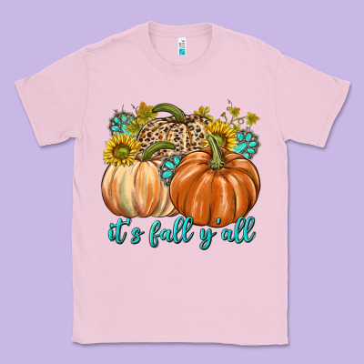 It's Fall Y'all Classic Tee Designed By Texasbilliewilder