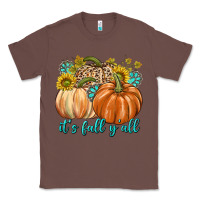 Chestnut It's Fall Y'all Classic Tee - texasbilliewilder