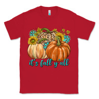 Red It's Fall Y'all Classic Tee - texasbilliewilder