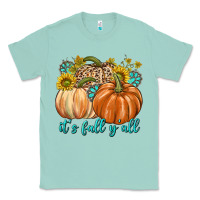 Seafoam It's Fall Y'all Classic Tee - texasbilliewilder