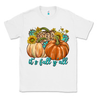 White It's Fall Y'all Classic Tee - texasbilliewilder