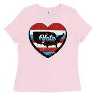 Bubblegum Pink VOTE Ladies Tee - Bettercallsaul