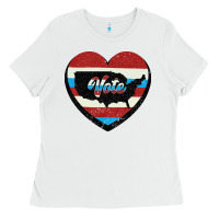 White VOTE Ladies Tee - Bettercallsaul