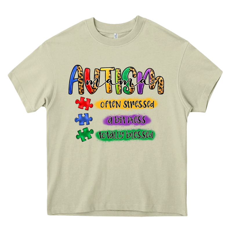 Autism Mama Heavy Core Tee by Artiststas | Teevron