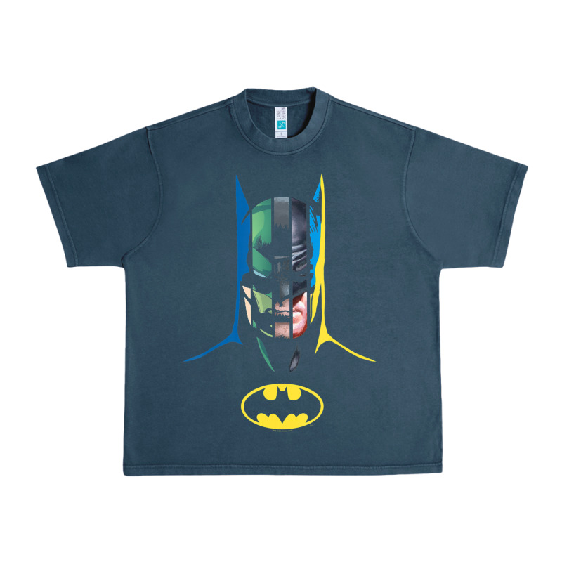 B.at.man 80 Years Many Faces Urban Heavy Tee by minhPixels | Teevron