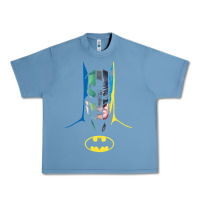 Pebble Blue B.At.Man 80 Years Many Faces Urban Heavy Tee - minhPixels