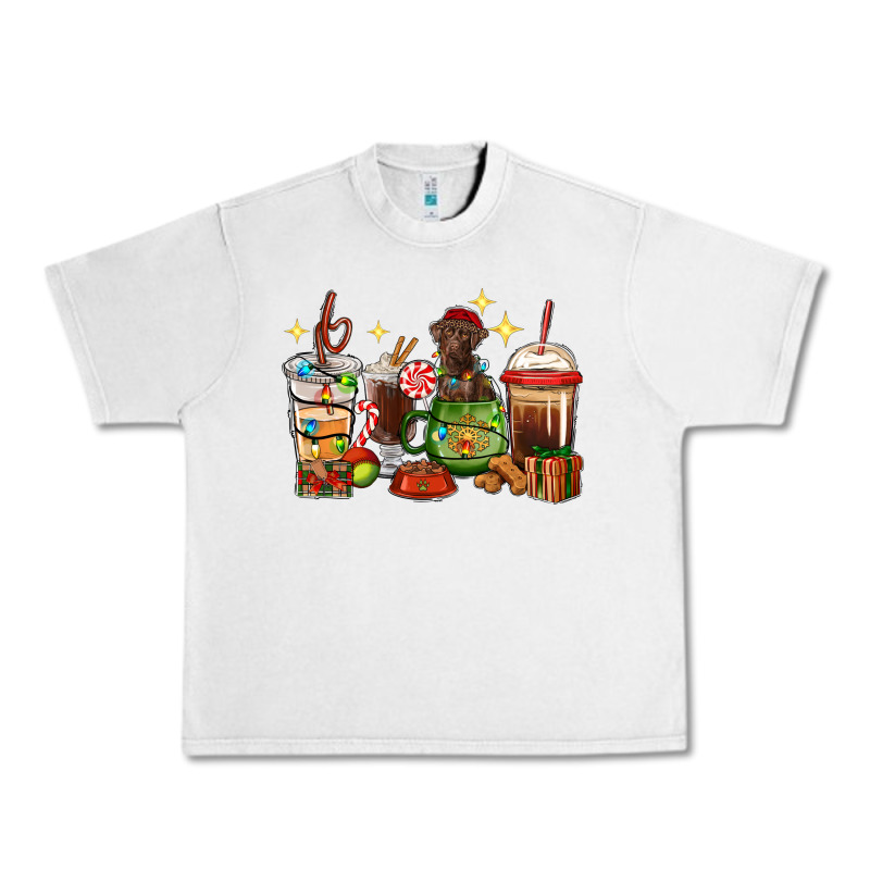 Christmas Coffee Cups With Labrador Urban Heavy Tee by RanaPortraitStore | Teevron
