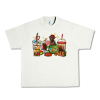 Pistachio Christmas coffee cups with Labrador Urban Heavy Tee - RanaPortraitStore