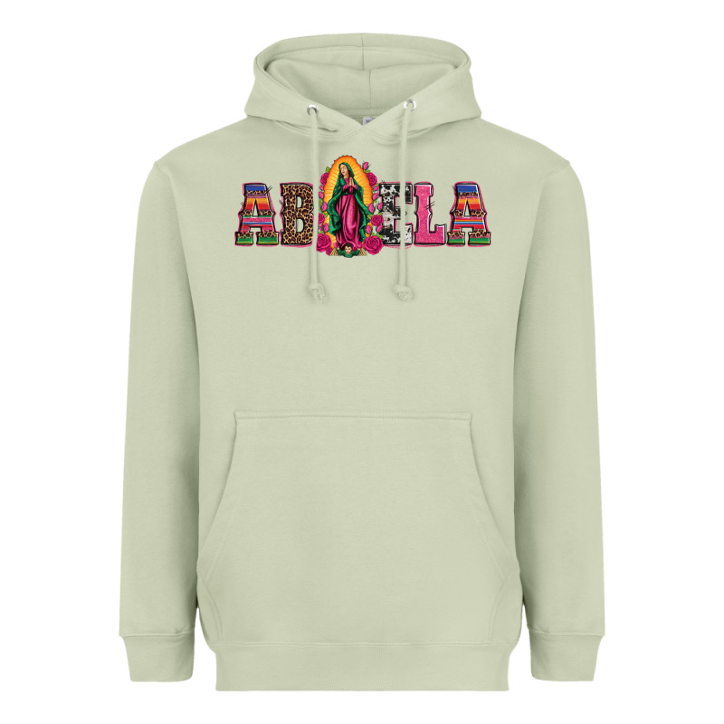 Abuela Our Lady Of Guadalupe Heavyweight Hoodie by Artiststas | Teevron