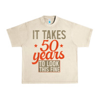 Sandshell 50 years old 50th birthday gifts for men and women Urban Heavy Tee - minhPixels