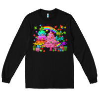 Black pride christmas trees Long Sleeve Tee - HowdyJamesFarm