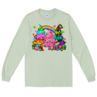 Matcha pride christmas trees Long Sleeve Tee - HowdyJamesFarm