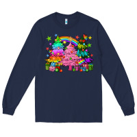 Navy pride christmas trees Long Sleeve Tee - HowdyJamesFarm