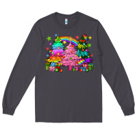 Smoke pride christmas trees Long Sleeve Tee - HowdyJamesFarm