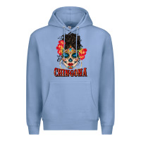 Colony Blue chingona latina bun mama Premium Hoodie - BundleAndBundleShop