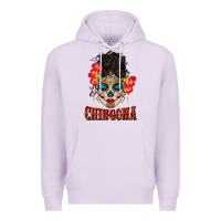Lilac chingona latina bun mama Premium Hoodie - BundleAndBundleShop