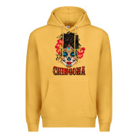 Mustard chingona latina bun mama Premium Hoodie - BundleAndBundleShop