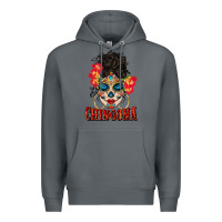 Rock chingona latina bun mama Premium Hoodie - BundleAndBundleShop