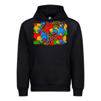 Black autism heart background Urban Hoodie - AdoDesignShop