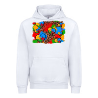 White autism heart background Urban Hoodie - AdoDesignShop