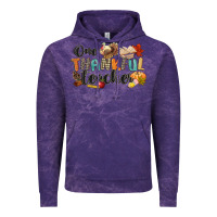 Cloud Purple one thankful teacher Vintage Hoodie - CowGirlArtShop