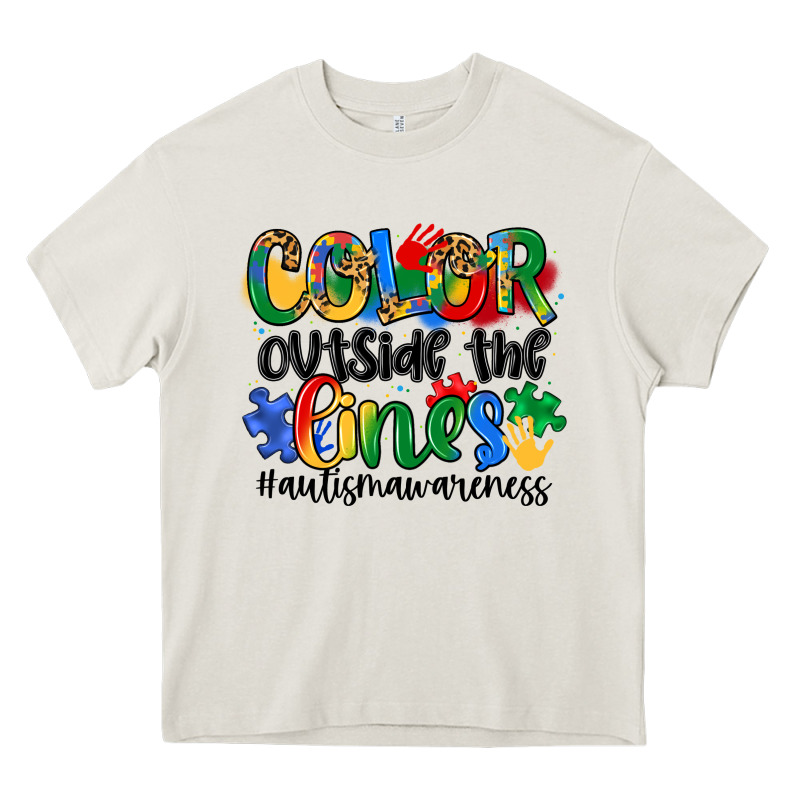 Color Outside The Lines Heavy Core Tee by Artiststas | Teevron