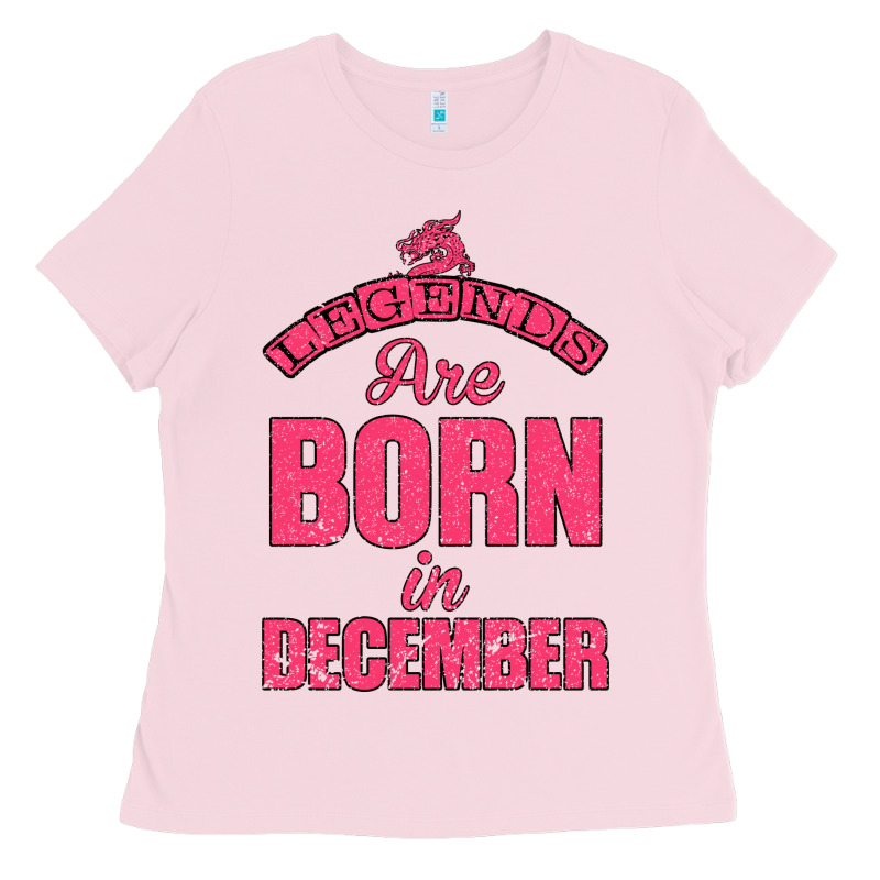 Legends Are Born İn December Ladies Tee by Bettercallsaul | Teevron