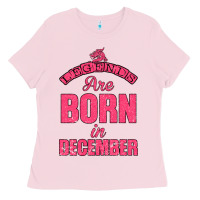 Bubblegum Pink LEGENDS ARE BORN İN DECEMBER Ladies Tee - Bettercallsaul