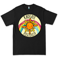 Black Radiate Positivity Premium Tee - Bettercallsaul