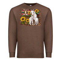 Chestnut gats baby gots sunflowers wooden serape leopard Premium Sweatshirt - Artiststas