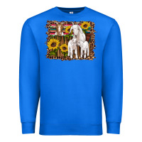 True Royal gats baby gots sunflowers wooden serape leopard Premium Sweatshirt - Artiststas