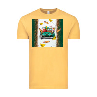Vintage Mustard back to school truck Vintage Tee - TumblerDesignByShophia