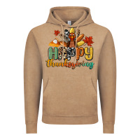 Vintage Coffee happy thanksgiving Vintage Hoodie - CowGirlArtShop