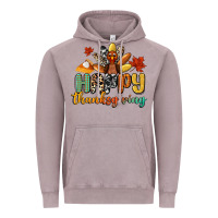 Vintage Zinc happy thanksgiving Vintage Hoodie - CowGirlArtShop