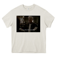 Cream Phil Leotardo How About This Humidity Heavy Core Tee - minhPixels