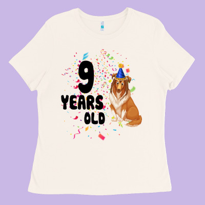 9 Years Old Ladies Tee Designed By Bettercallsaul