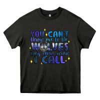 Asphalt you cant throw me to the wolves they come when i c Heavy Core Tee - Artiststas