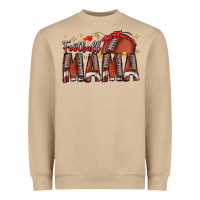 Mushroom football mama Heavyweight Sweatshirt - CowhideDigitalArt