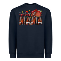 Navy football mama Heavyweight Sweatshirt - CowhideDigitalArt